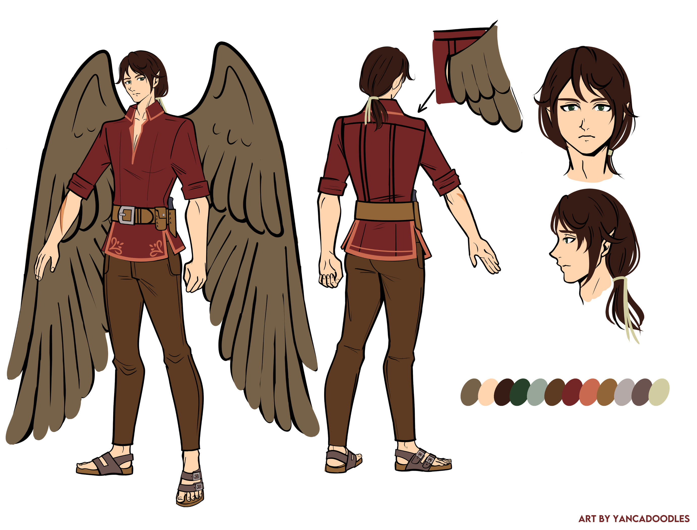 Character Sheet (heron-laguz's OC)