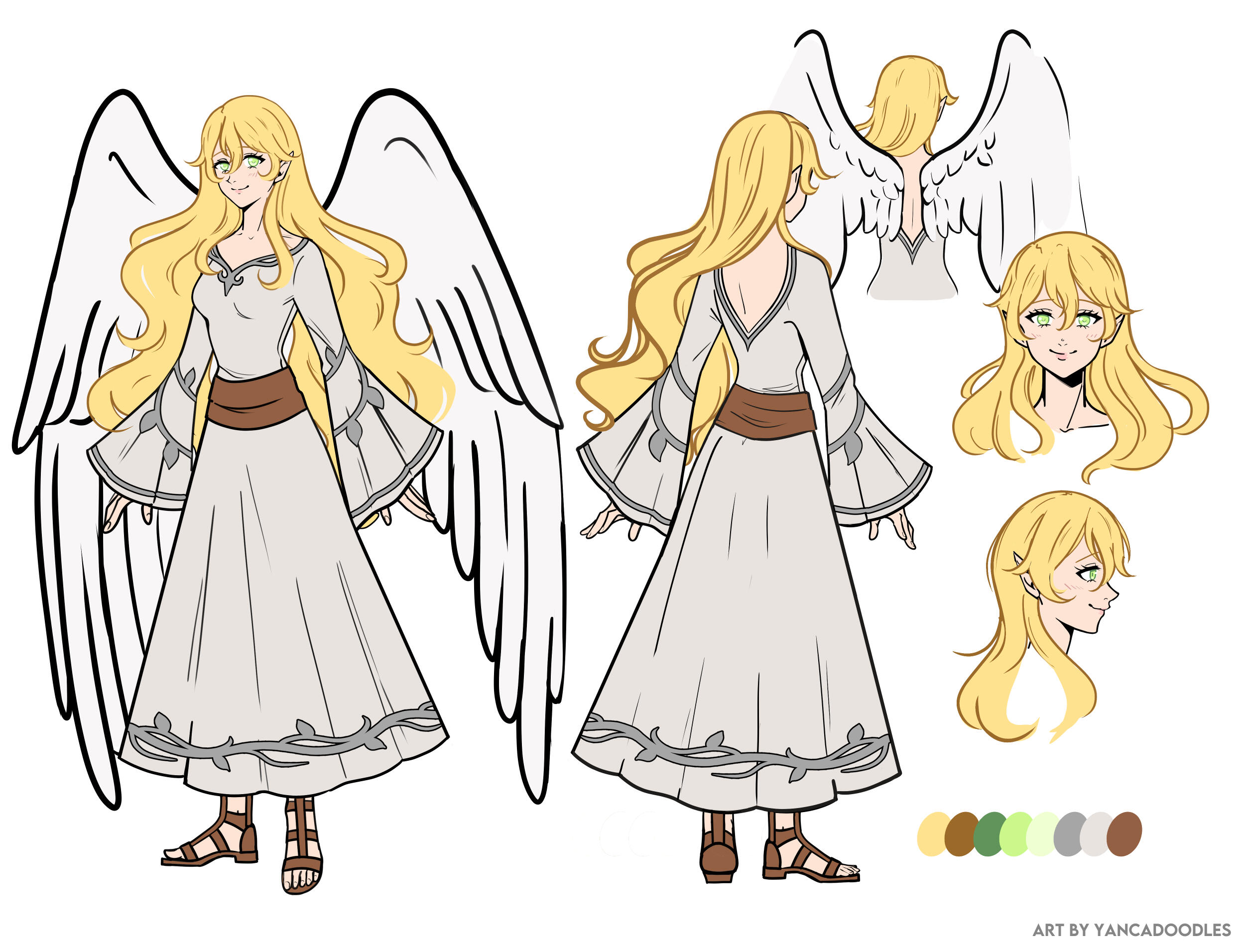 Character Sheet (heron-laguz&#39;s OC)