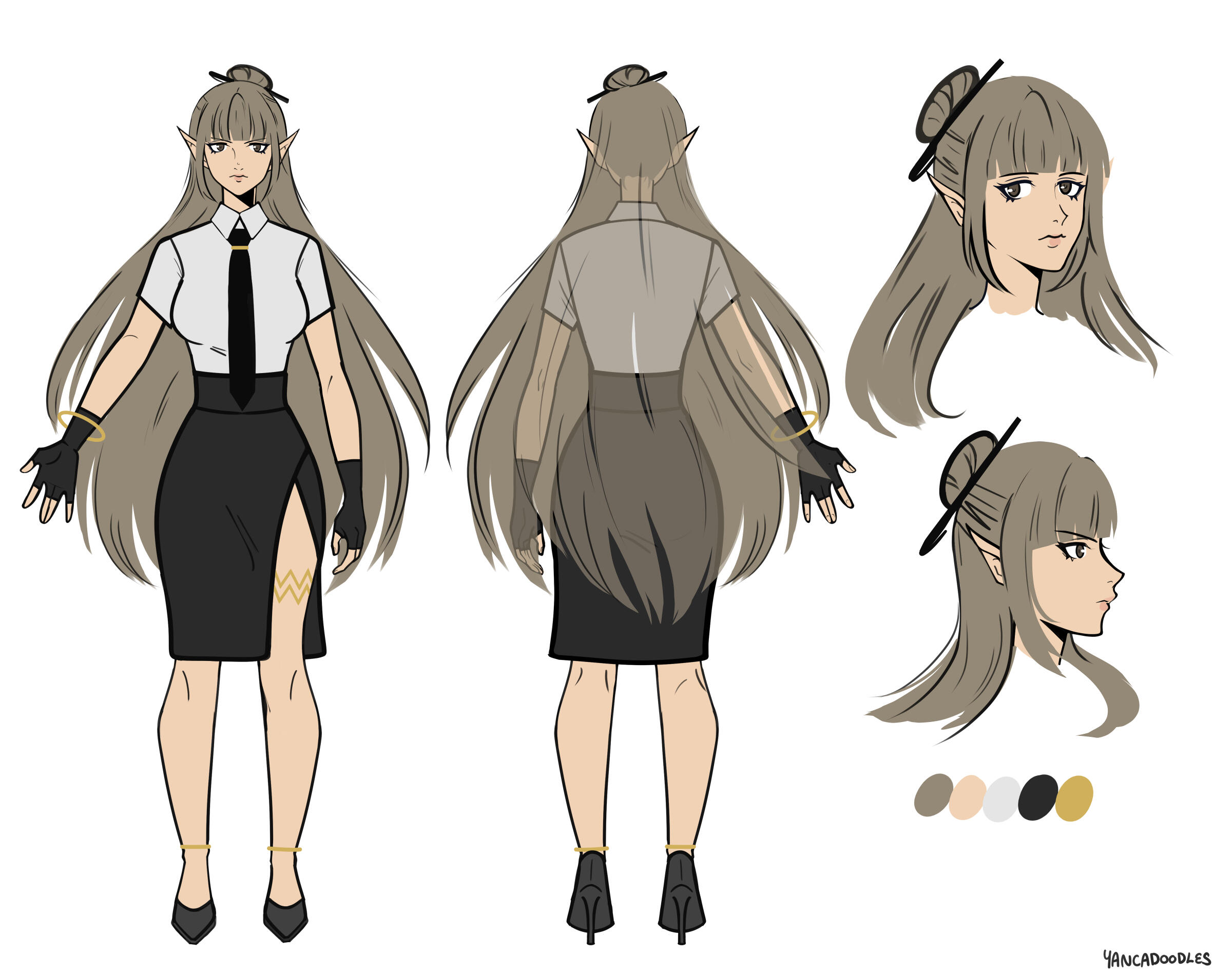 Character Sheet of Vivian (my OC)